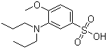 structure of CAS# 153086-37-4, 3-(二丙基氨基)-4-甲氧基苯磺酸