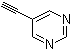 structure of CAS# 153286-94-3, 5-Ethynylpyrimidine