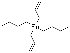 structure of CAS# 15336-98-8, Diallyldibutyltin