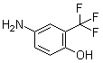 structure of CAS# 1535-76-8, 4-氨基-2-(三氟甲基)苯酚