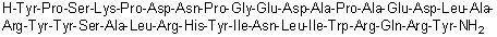 CAS # 153549-78-1, 32-D-Tryptophan-neuropeptide Y (pig), [D-Trp32] porcine neuropeptide Y, [D-Trp32]-neuropeptide Y (pig)