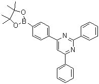 CAS # 1536209-84-3, 2,4-Diphenyl-6-[4-(4,4,5,5-tetramethyl-1,3,2-dioxaborolan-2-yl)phenyl]pyrimidine