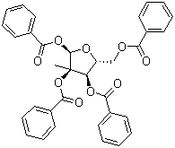 CAS # 15397-16-7, 2-C-Methyl-alpha-D-ribofuranose tetrabenzoate