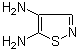 CAS 登录号：153970-46-8, 4,5-异噻唑二胺