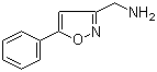 structure of CAS# 154016-47-4, (5-苯基异恶唑-3-基)甲胺