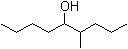 structure of CAS# 154170-44-2, 4-Methyl-5-nonanol