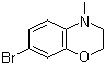 structure of CAS# 154264-95-6, 7-溴-4-甲基-3,4-二氢-2H-[1,4]苯并恶嗪