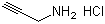 CAS # 15430-52-1, Propargylamine hydrochloride, 2-Propynylamine hydrochloride, Prop-2-ynylammonium chloride, Prop-2-ynylamine hydrochloride