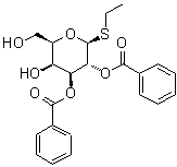 CAS 登录号：154391-05-6, 乙基 1-硫代-beta-D-吡喃半乳糖苷 2,3-二苯甲酸酯