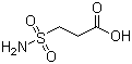 structure of CAS# 15441-10-8, 3-(Aminosulfonyl)propanoic acid