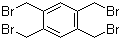 structure of CAS# 15442-91-8, 1,2,4,5-Tetrakis(bromomethyl)benzene
