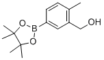 structure of CAS# 1544673-46-2, (2-甲基-5-(4,4,5,5-四甲基-1,3,2-二氧硼杂环戊烷-2-基)苯基)甲醇