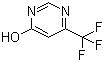 structure of CAS# 1546-78-7, 4-Hydroxy-6-(trifluoromethyl)pyrimidine