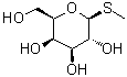 CAS # 155-30-6, Methyl 1-thio-beta-D-galactopyranoside, Methyl beta-thiogalactoside, TMG, Thiomethyl beta-D-galactopyranoside