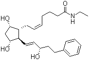 structure of CAS# 155206-00-1, 比马前列素