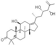 CAS 登录号：155521-46-3, 25-脱水泽泻醇 A