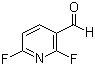 structure of CAS# 155601-65-3, 2,6-二氟吡啶-3-甲醛