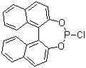 structure of CAS# 155613-52-8, (R)-1,1'-Binaphthyl-2,2'-diyl chlorophosphite