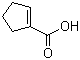 structure of CAS# 1560-11-8, 1-环戊烯羧酸