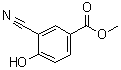 structure of CAS# 156001-68-2, 3-氰基-4-羟基苯甲酸甲酯