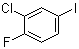 structure of CAS# 156150-67-3, 3-Chloro-4-fluoroiodobenzene