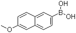 structure of CAS# 156641-98-4, 6-甲氧基萘-2-硼酸