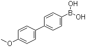 structure of CAS# 156642-03-4, 4'-甲氧基联苯-4-硼酸