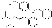 CAS 登录号：156755-37-2, 3-[(1R)-3-[二(异丙基)氨基]-1-苯基丙基]-4-苄氧基苯甲醇