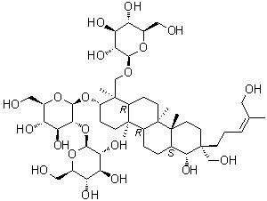 CAS 登录号：156764-83-9, 凤仙萜四醇苷 C