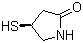 structure of CAS# 157429-42-0, (R)-4-Mercapto-2-pyrrolidone