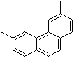 structure of CAS# 1576-67-6, 3,6-Dimethylphenanthrene
