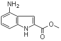 CAS 登录号：157649-54-2, 4-氨基-1H-吲哚-2-羧酸甲酯