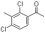 structure of CAS# 157652-32-9, 2',4'-二氯-3'-甲基苯乙酮