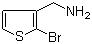 structure of CAS# 157664-47-6, 2-Bromo-3-thiophenemethanamine