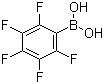 structure of CAS# 1582-24-7, 2,3,4,5,6-五氟苯硼酸