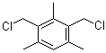 structure of CAS# 1585-17-7, 2,4-Bis(chloromethyl)-1,3,5-trimethylbenzene