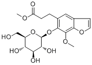 structure of CAS# 158500-59-5, Cnidioside B methyl ester