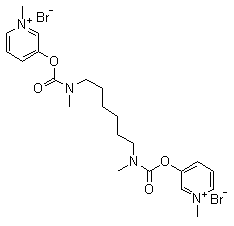 structure of CAS# 15876-67-2, 溴地斯的明