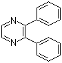 structure of CAS# 1588-89-2, 2,3-Diphenylpyrazine