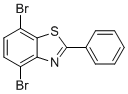 structure of CAS# 1588440-95-2, 4,7-Dibromo-2-phenylbenzo[d]thiazole
