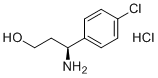 CAS # 1590388-37-6, (S)-3-(4-chlorophenyl)-beta-alaninol HCl, (3S)-3-amino-3-(4-chlorophenyl)propan-1-ol,hydrochloride
