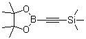 CAS # 159087-46-4, Trimethyl[(4,4,5,5-tetramethyl-1,3,2-dioxaborolan-2-yl)ethynyl]silane