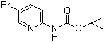 structure of CAS# 159451-66-8, 2-(Boc-amino)-5-bromopyridine