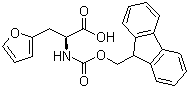 structure of CAS# 159611-02-6, Fmoc-L-2-Furylalanine