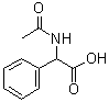 structure of CAS# 15962-46-6, N-乙酰基-DL-苯基甘氨酸