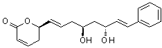 structure of CAS# 160098-78-2, (6R,10S,12R)-Cryptomoscatone E2
