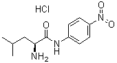 structure of CAS# 16010-98-3, (2S)-2-氨基-4-甲基-N-(4-硝基苯基)-戊酰胺单盐酸盐