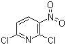structure of CAS# 16013-85-7, 2,6-二氯-3-硝基吡啶