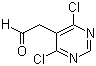 structure of CAS# 16019-33-3, 4,6-二氯嘧啶-5-乙醛