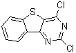 structure of CAS# 160199-05-3, 2,4-二氯-[1]苯并噻吩并[3,2-d]嘧啶